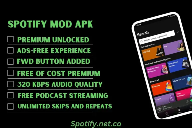 Spotify Premium apk, Spotify Mod Apk